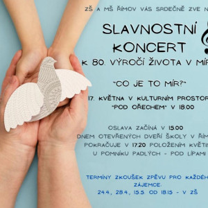 Slavnostní koncert k 80. výročí života v míru